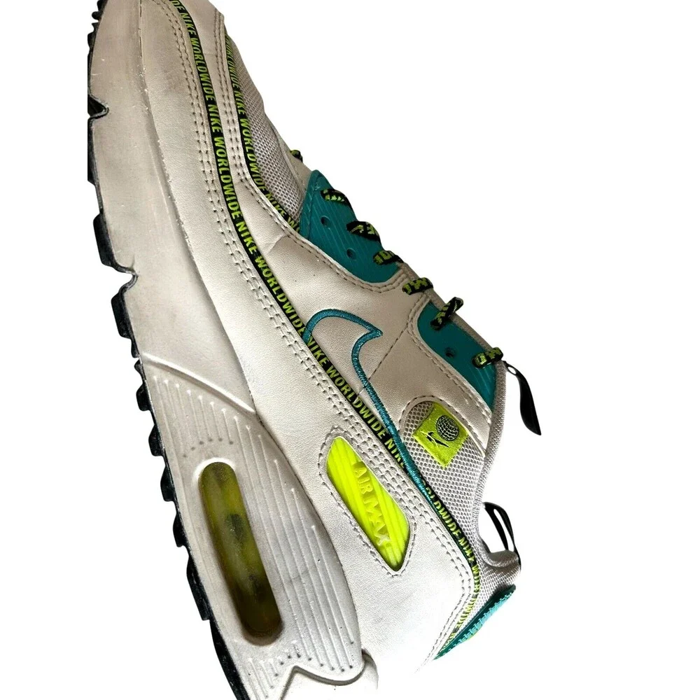 Nike Air Max 90 SE2 GS Worldwide Blue Fury Volt  Unisex CV7665-100 7Y
